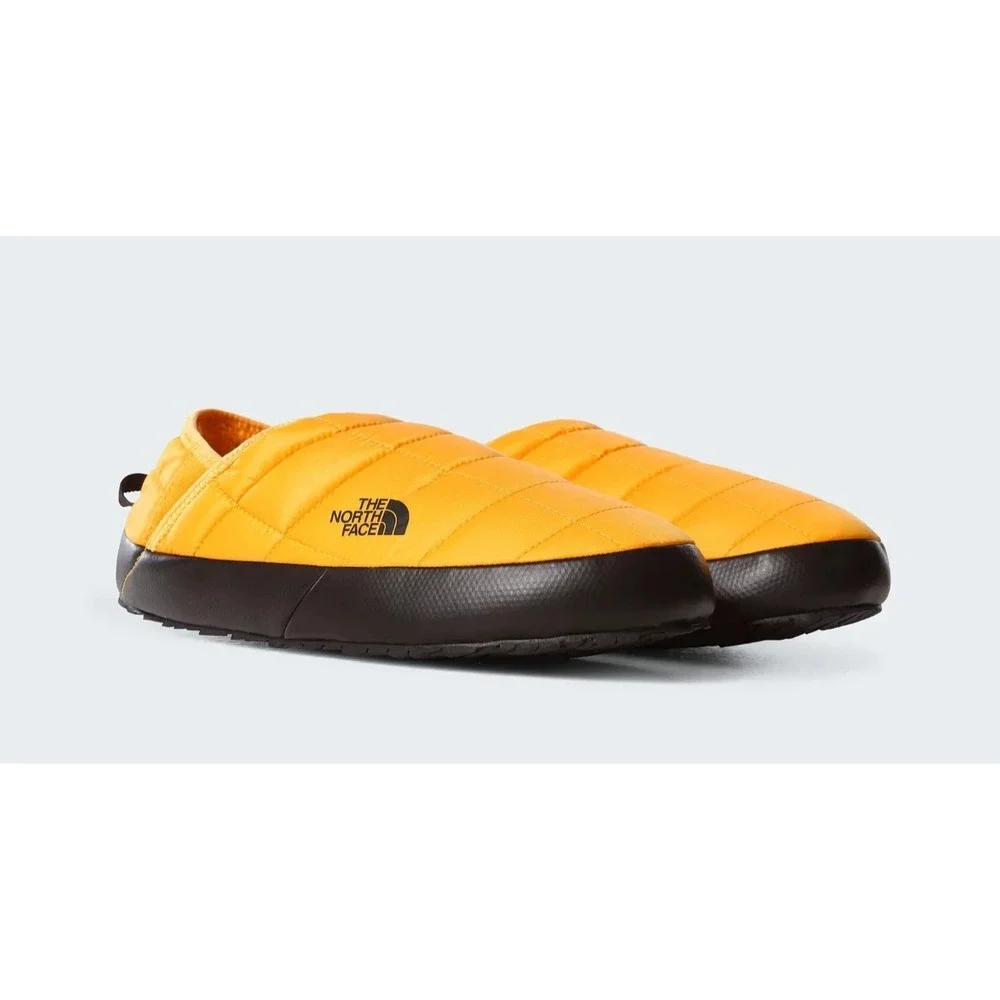 Mens Size 7- The North Face ThermoBall V Traction Mules Comfort Shoes Gold/Black
